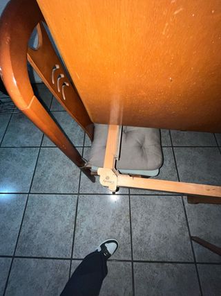 Comedor 4 sillas madera extensible