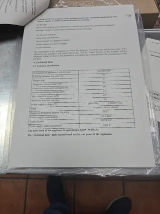 Horno de Convección Profesional 60x65x60