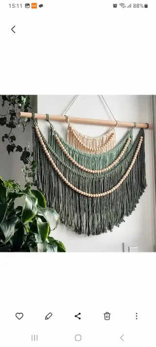 Tapiz Macramé 50x60cm