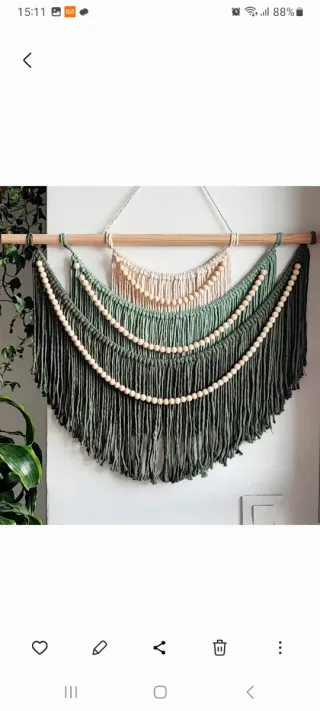 Tapiz Macramé 50x60cm