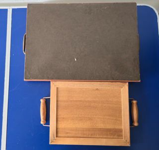 Coppia Vassoi Decorativi con Manici