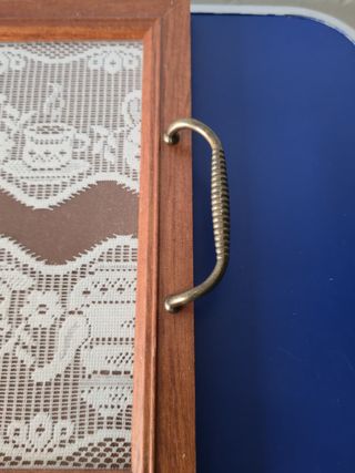 Coppia Vassoi Decorativi con Manici