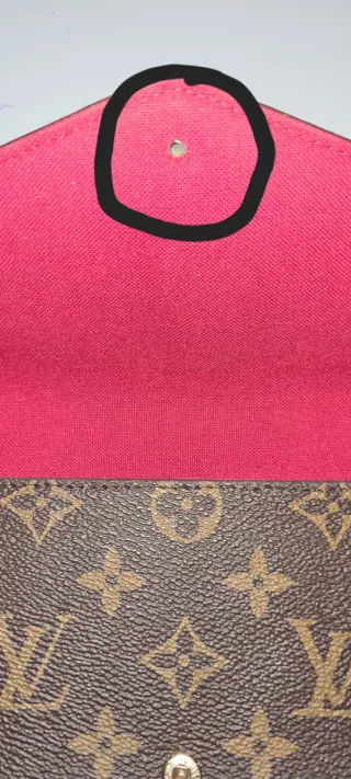 Bolso y monedero Louis Vuitton Marrón/Rosa