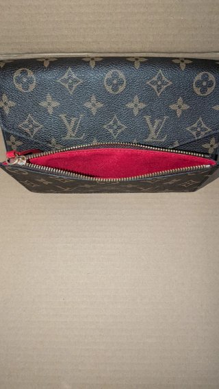 Bolso y monedero Louis Vuitton Marrón/Rosa
