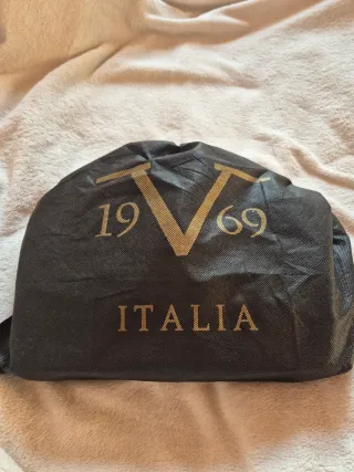 Borsa Versace 1969 Bella Logo Grigia
