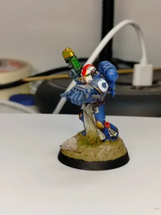 Sargento Veterano Metal Warhammer Puño Combate