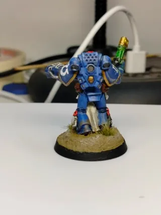 Sargento Veterano Metal Warhammer Puño Combate