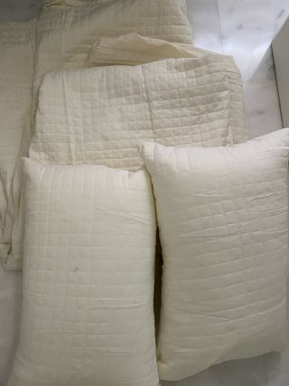 Funda nórdica y cojines algodón