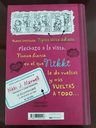 2 Libros del Diario de Nikki ( 1 y 2 )