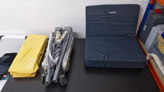 Cuna portatil Lionelo (o parque de juego)+ colchon