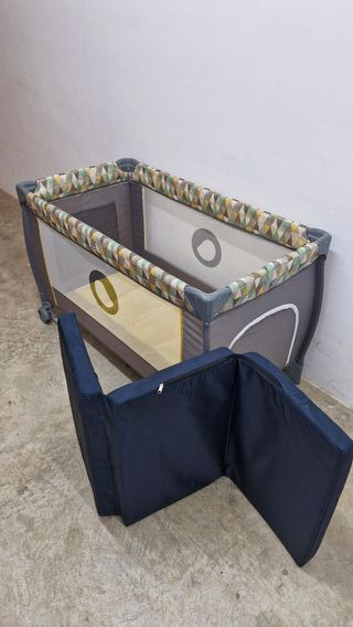 Cuna portatil Lionelo (o parque de juego)+ colchon