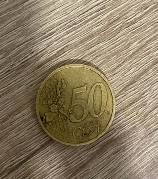 Moneda 50 céntimos RF 2001 Sembradora