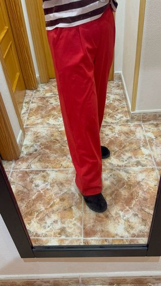 Pantalón Halara Rojo
