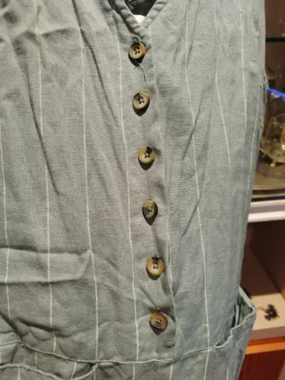 Mono de lino con rayas