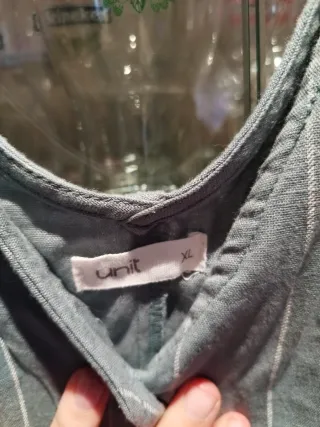 Mono de lino con rayas