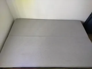 Sofá Cama Ikea Gris 200x130cm Abierto