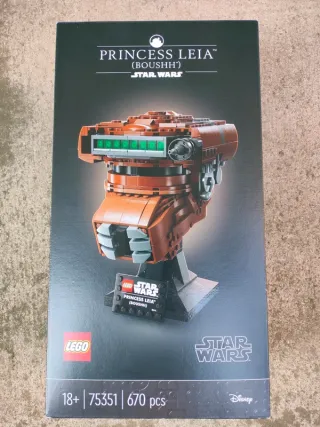 LEGO Star Wars 75351 Casco Princess Leia (Boushh)