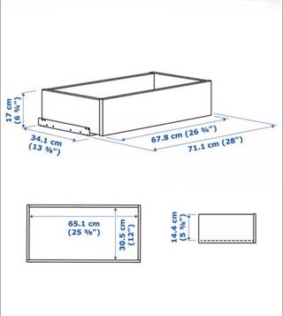 Cajones KOMPLEMENT IKEA