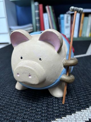 Salvadanaio Rompi solo in caso di emergenza