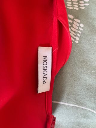 Vestido rojo invitada