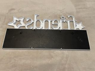 Marco de fotos Friends madera blanco