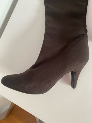 Botas Altas Aïta Talla 36 Marrón