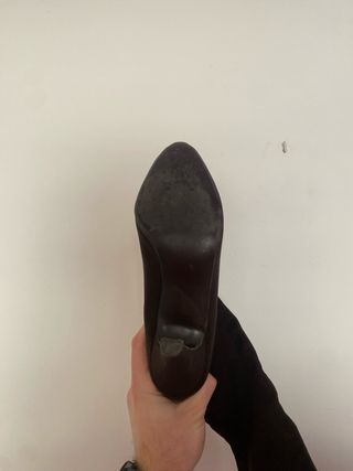 Botas Altas Aïta Talla 36 Marrón