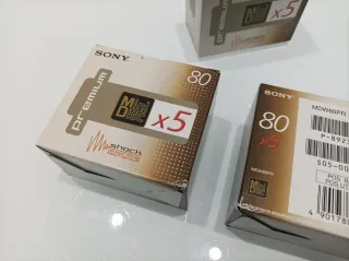 Pack 5 MINIDISC Sony Premium
