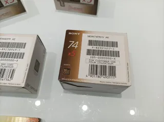 Pack 5 MINIDISC Sony Premium