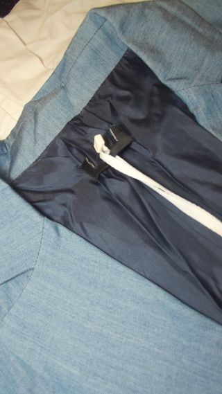 Max Mara Blazer Donna Blu L Doppiopetto Lungo