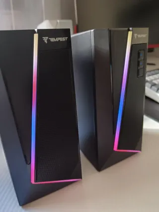 Altavoces PC Tempest Bluetooth RGB