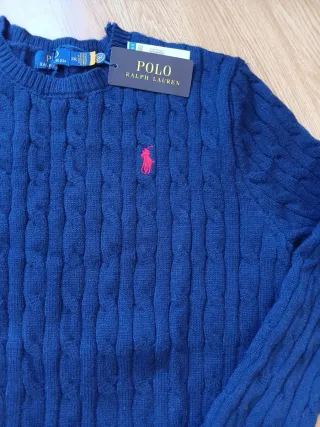 Jersey Polo Ralph Lauren Azul Talla 2XL