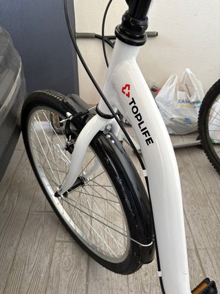 Bicicleta TOPLIFE blanca