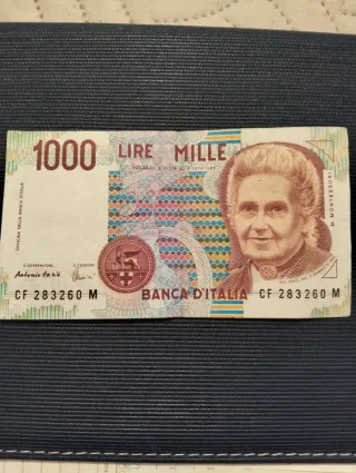 Bancnota 1000 Lire Italia