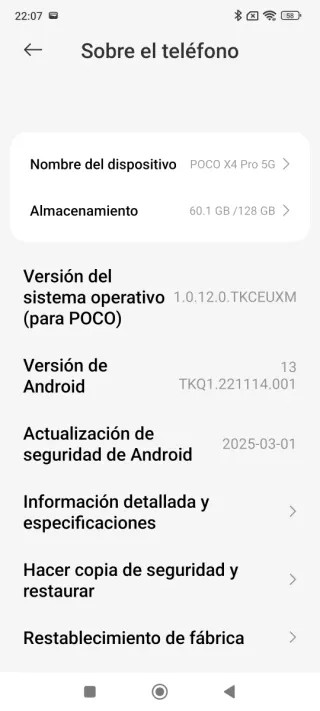 Xiaomi Poco X4 5G