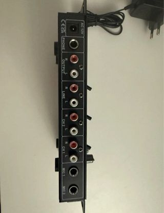 Mezclador DJ Ibiza DJ21USB-BT con USB