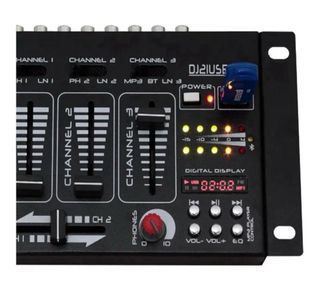 Mezclador DJ Ibiza DJ21USB-BT con USB