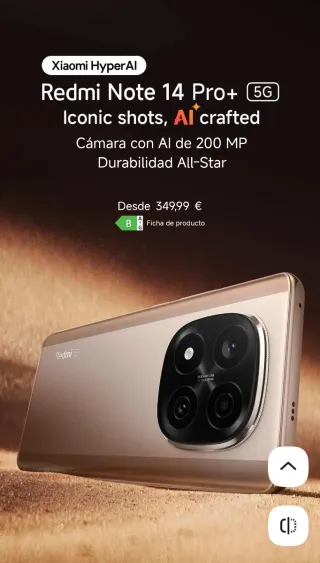 Pacchetto Redmi Note 14 Pro+ 5G (512GB) Redmi Watch 5