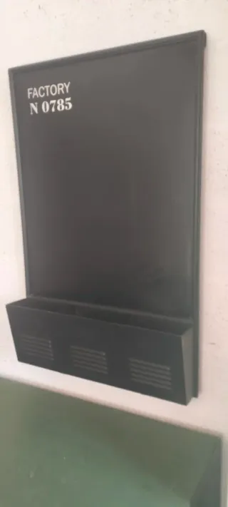 Pizarra industrial metal N 0785