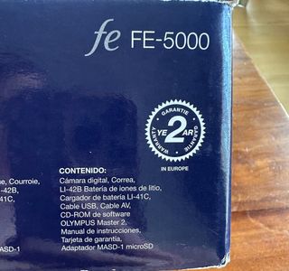 Fotocamera Olympus FE-5000 Digitale