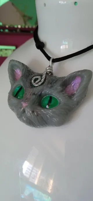 Colgante Gato Orgonita