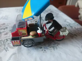 Carrito Comida Playmobil Hot Dog Iced Tea