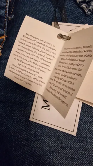 Jeans Monnalisa bambina tg 12Y-152cm