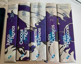 Colección de libros de JUEGO DE TRONOS