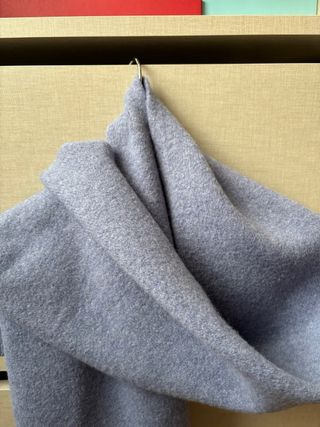 Bufanda Uniqlo Gris/Azul