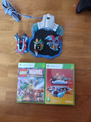 Pack Xbox 360 Slim + Kinect + 19 juegos +2 mandos