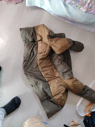 Chaqueta acolchada patchwork