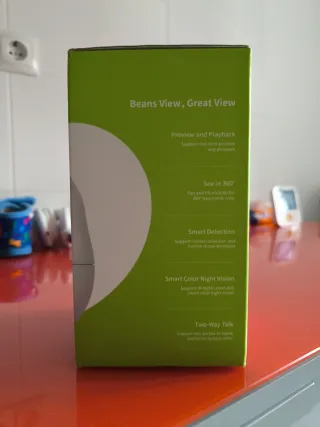 Cámara Vigilancia Beans View 1080P Pan Tilt Wi-Fi