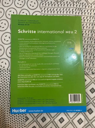 Libros Alemán hueber A1.1,A1.2,A3