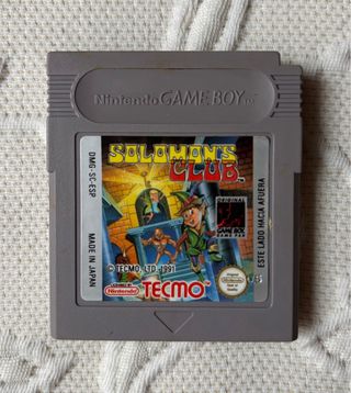 Solomon's Club Game Boy